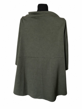 Bluza asymentryczna khaki
