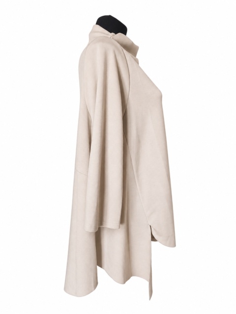 Bluza asymetryczna beżowa
